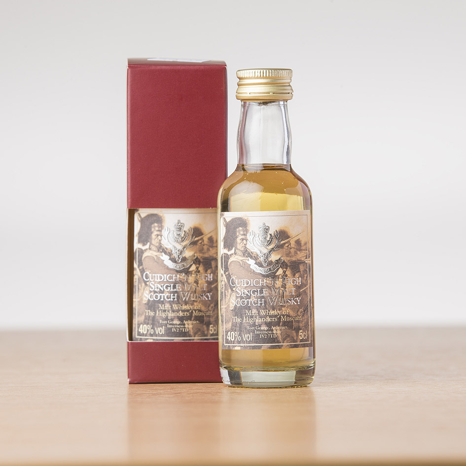 1 x 5cl Miniature Whisky - Cuidich 'n Righ